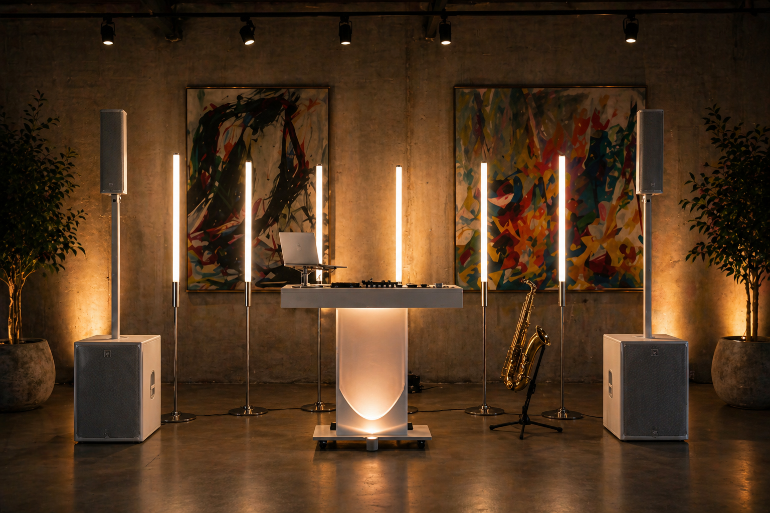 Knox Signature DJ setup